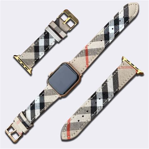 apple watch bands burberry|burberry apple watch strap.